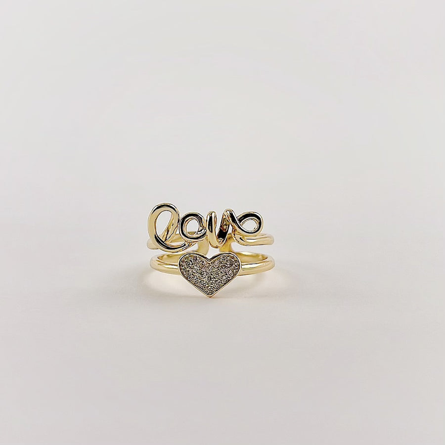 Twisted Love Ring