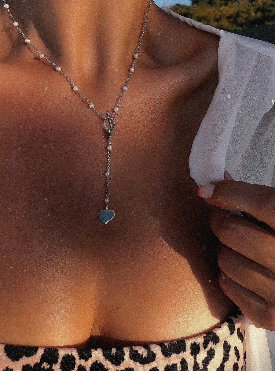 Pearls & Hearts Necklace
