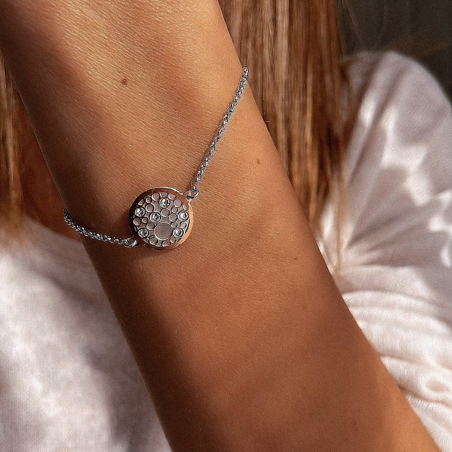 Diamond Sphere Bracelet