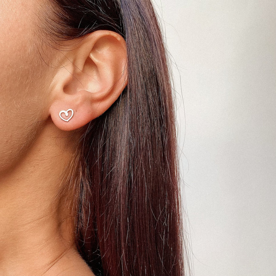Love & Heart Earrings